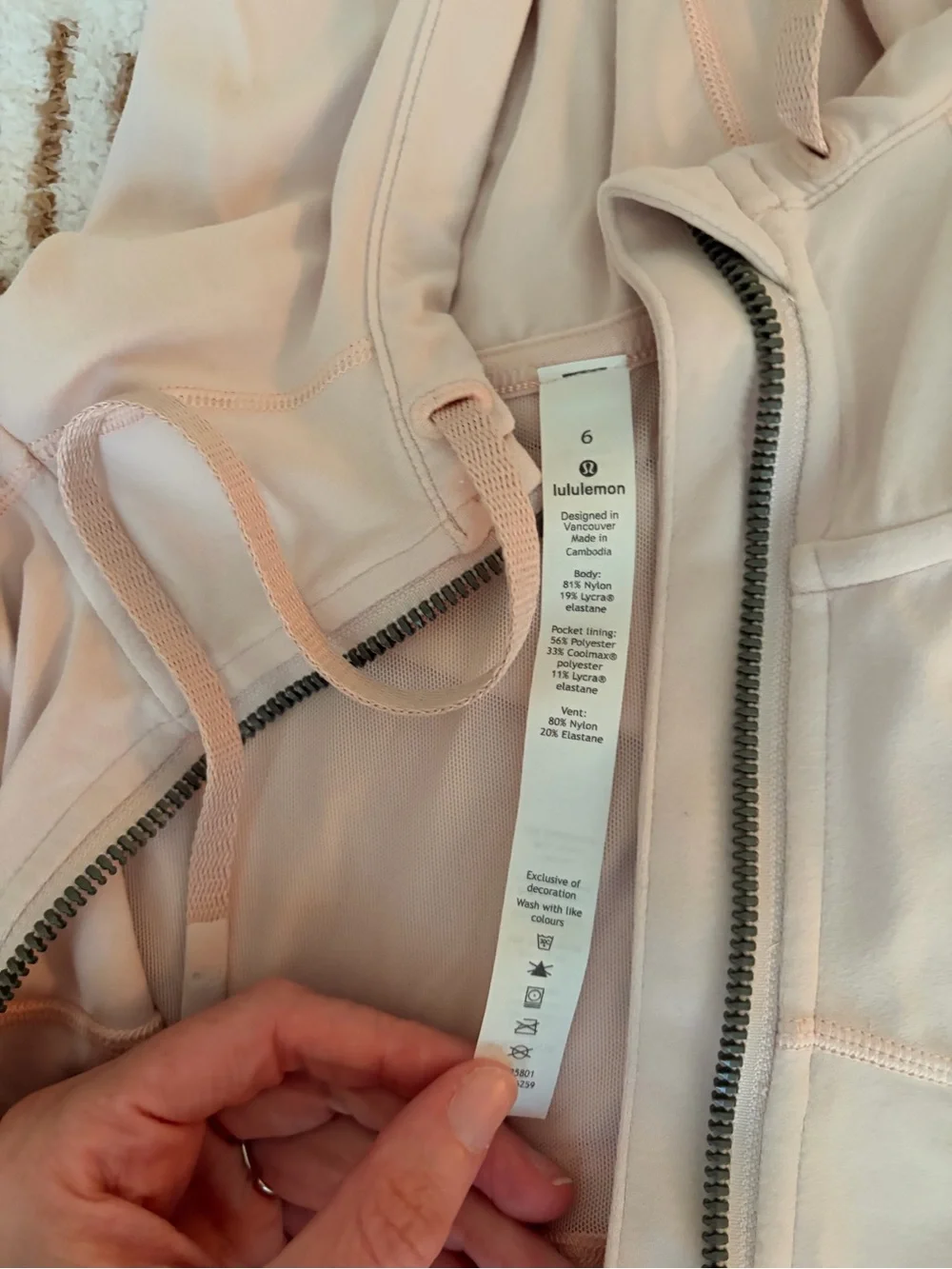 lululemon athletica light pink